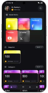 Social Media Visibility Booster with LikeMax Mobile App