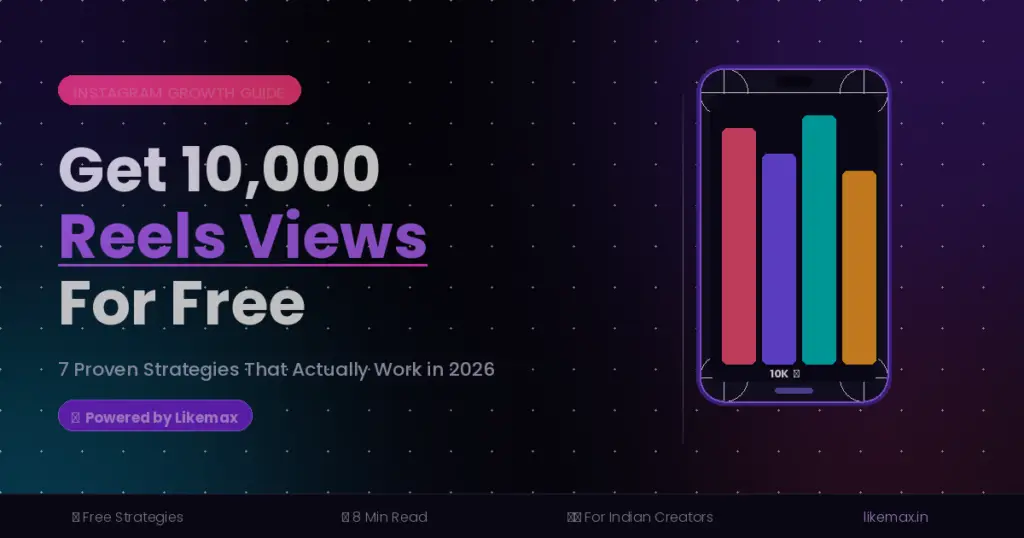 How to Get Instagram Reels Views Free 10000 — What Actually Works in 2026