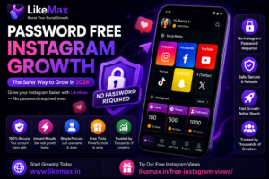 Password Free Instagram Growth with LikeMax